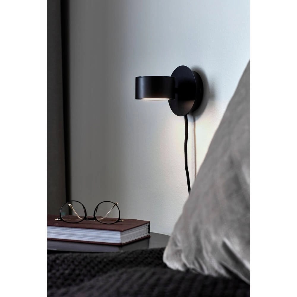 Design wall spot Clyde black Nordlux 5704924001178