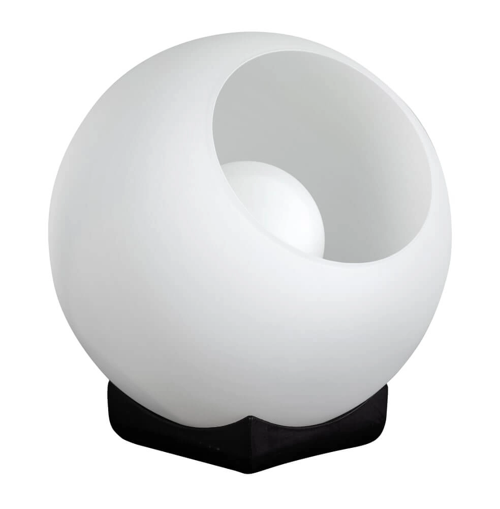 Glass table lamp Orb Opal Ø 25cm