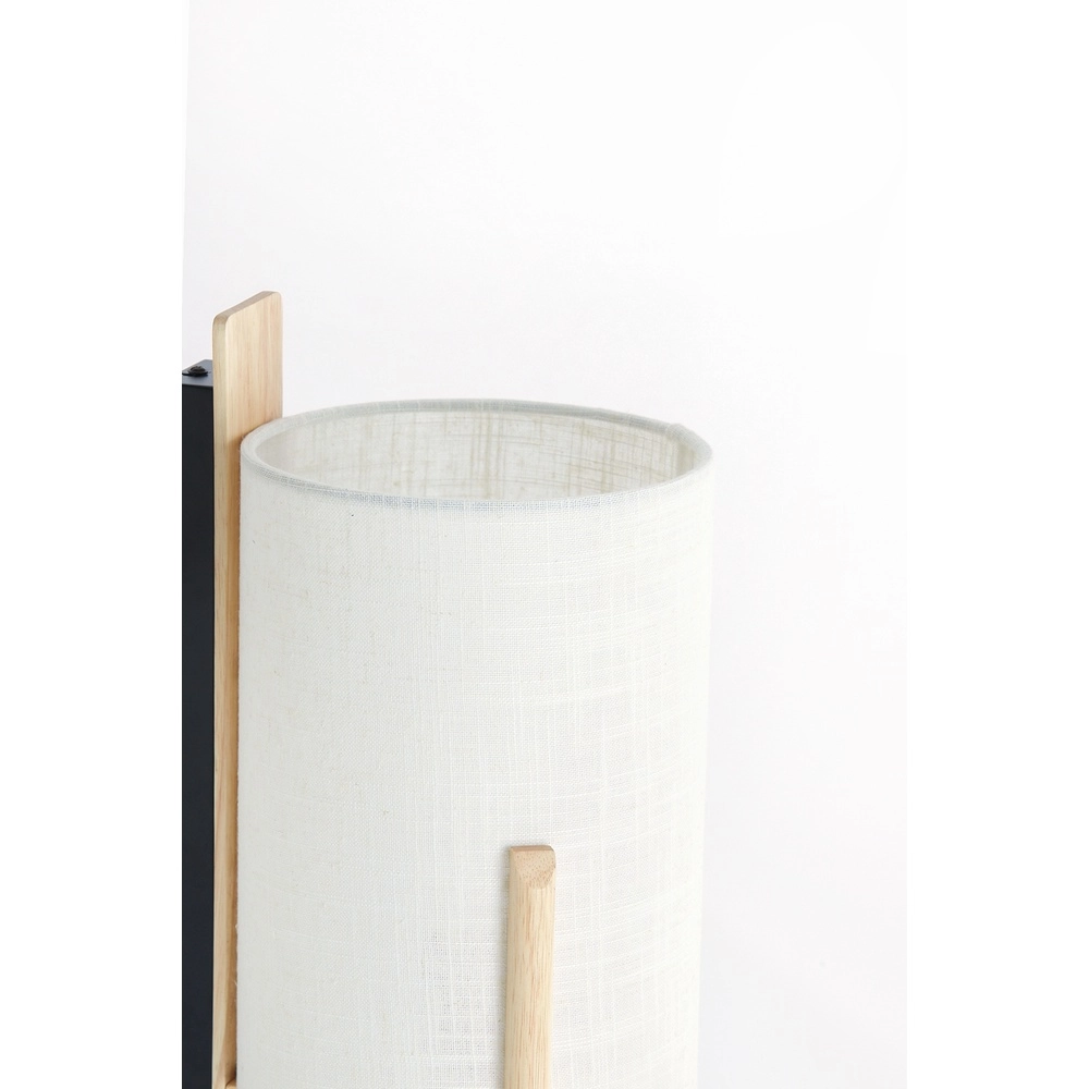 Danish design wall lamp Litto natural with linen Light & Living 8717807792756