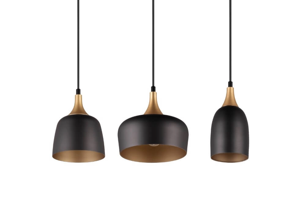 Design hanging lamp Chiraz black 3-light Trio 4017807566826