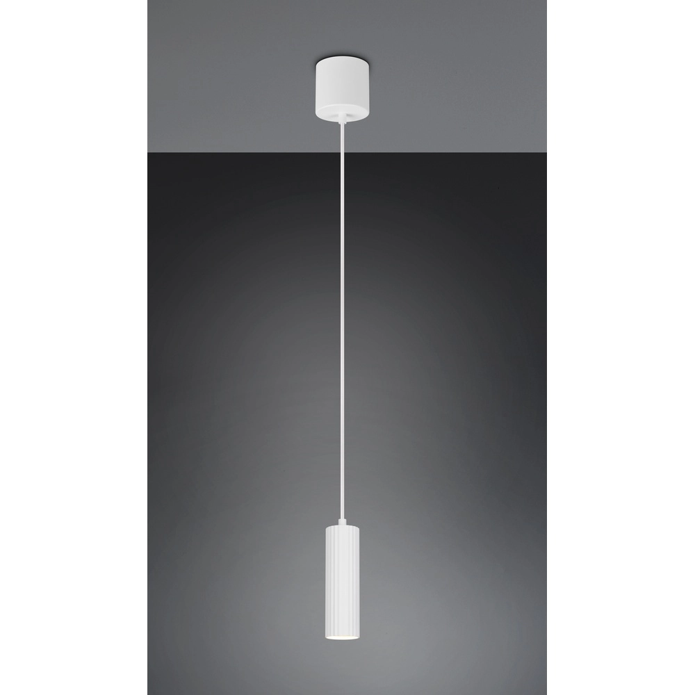 Design pendant lamp Soka Ø 9cm white Trio 4017807658453