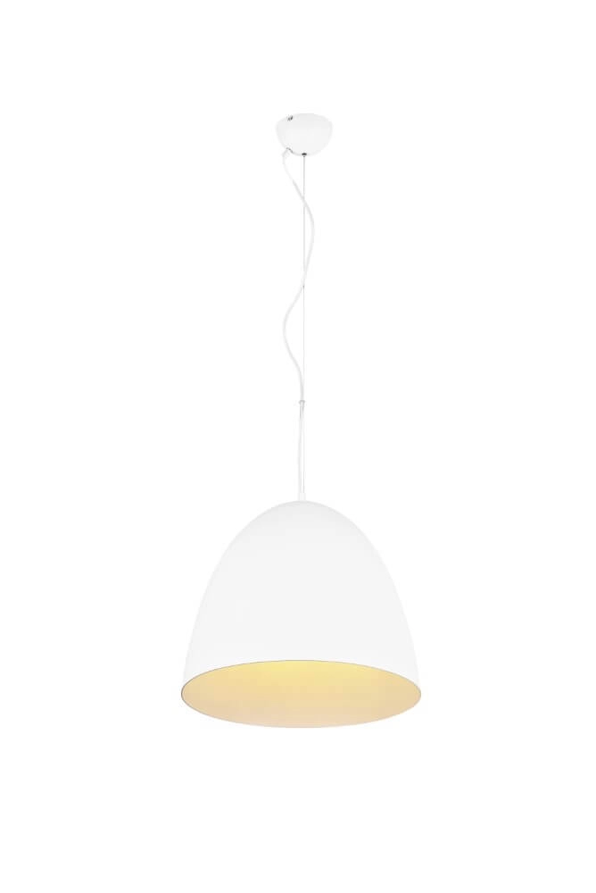 White pendant lamp Tilda Ø 40cm Trio 4017807522358