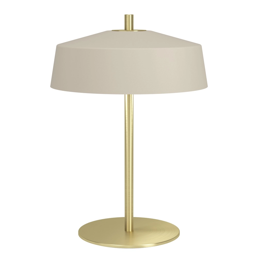 Design table lamp Valdiola sand brown