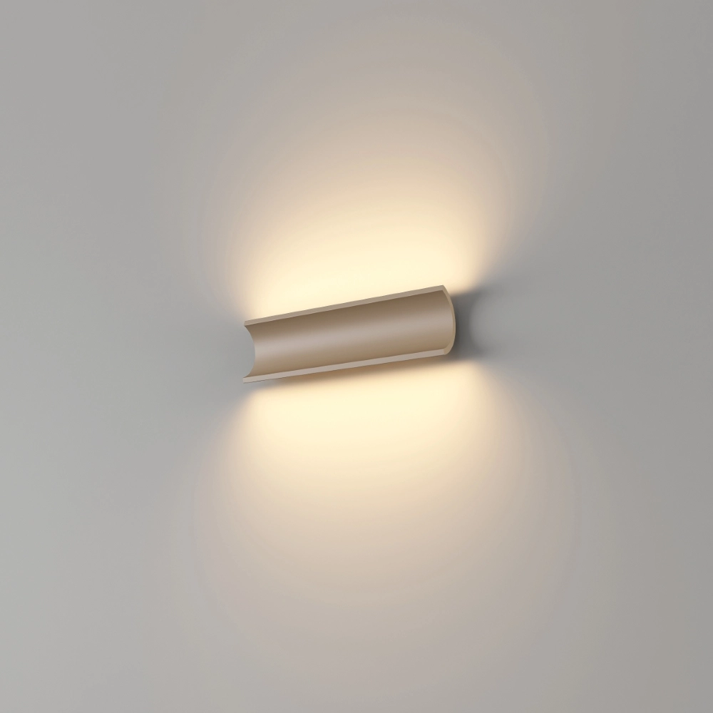 Indirect wall lamp Malibu Up-down - champagne