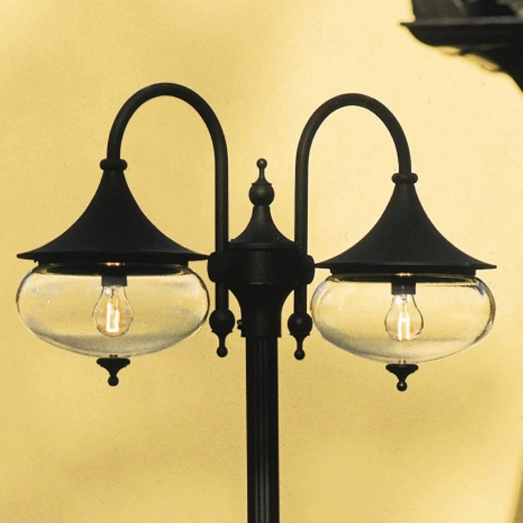 Lantern lamp Libra 2-light black KonstSmide 7318306207508