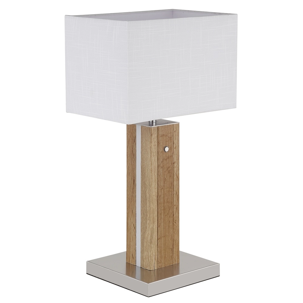 Wooden table lamp Forest with hood Globo 9007371592333