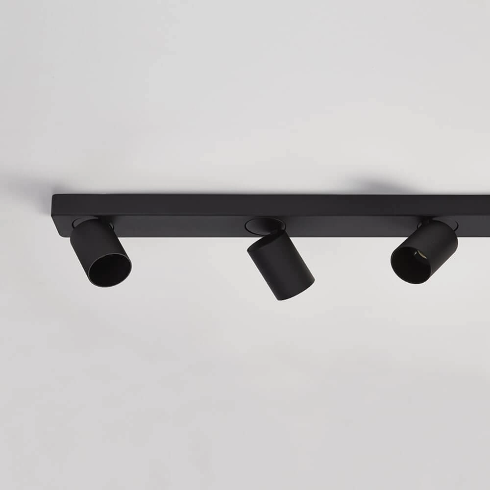 Ceiling lamp Moon 4 Rectangular Black Lyora