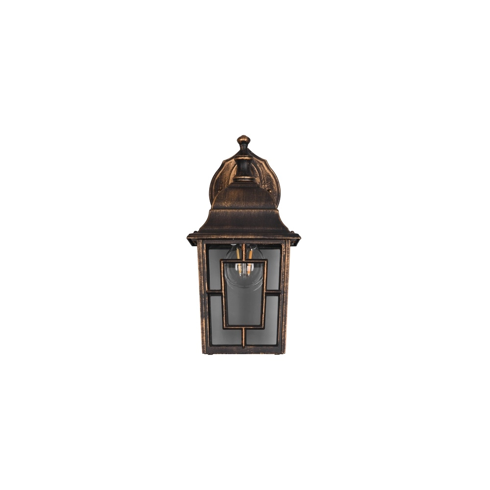 Wall lamp Volturno antique brown Trio 4017807543582