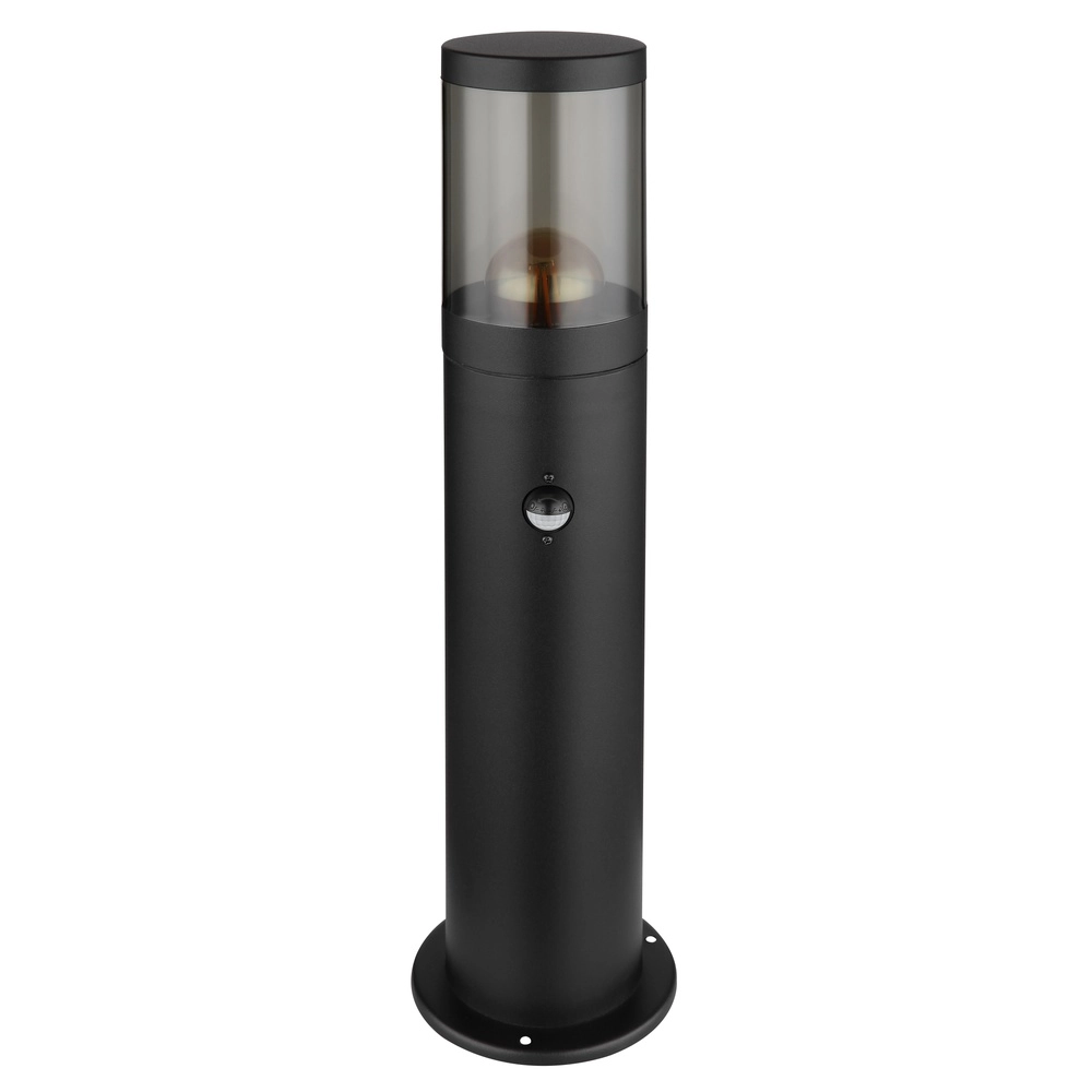 Modern garden lamp Xeloo Black with sensor Globo 9007371438280