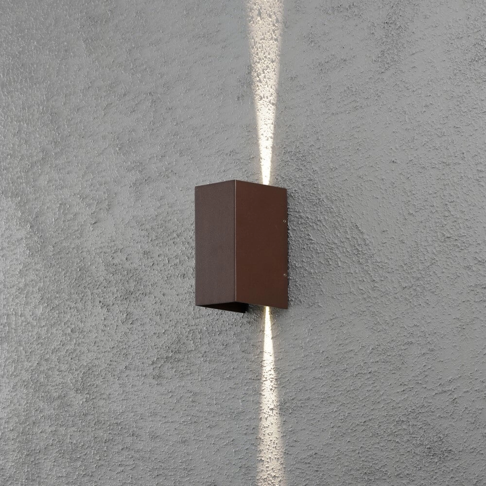 Rural wall spot Cremona Rusty brown KonstSmide 7318307940978