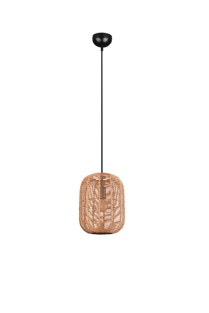 Rattan pendant lamp Runa Ø 25cm