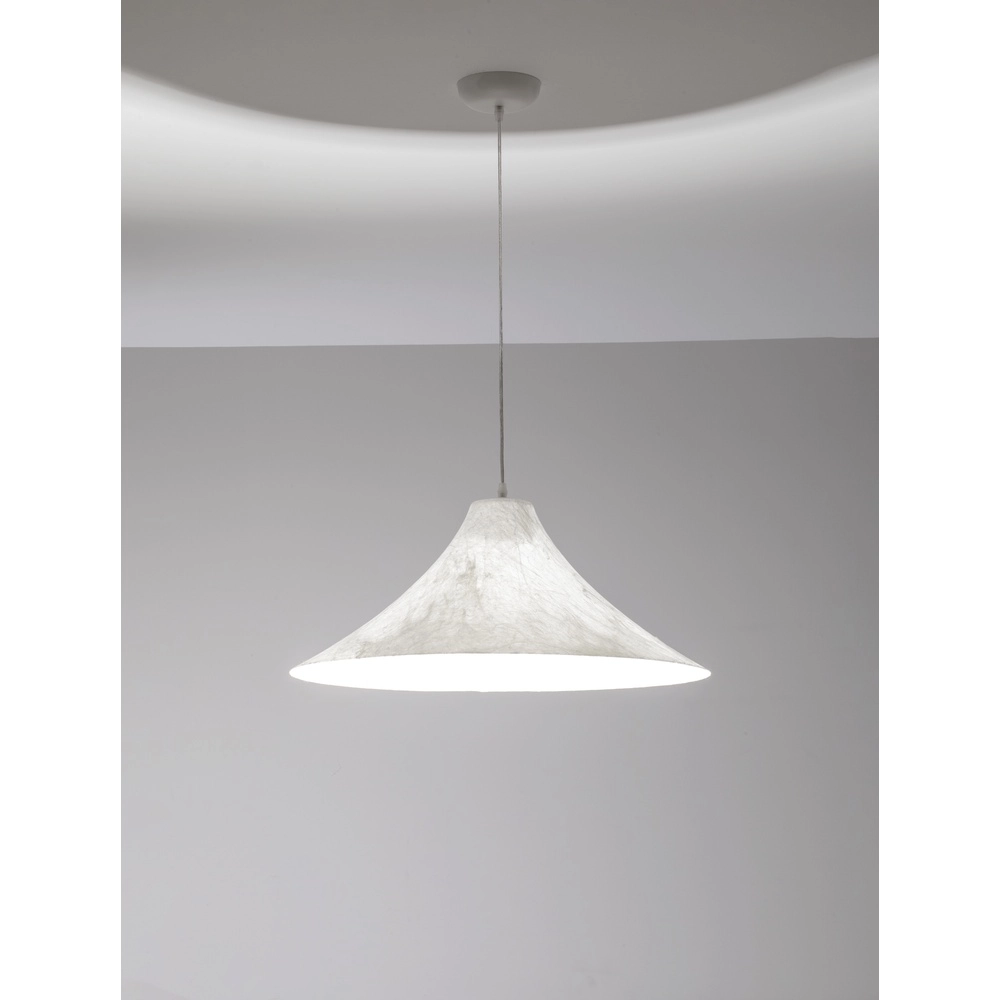 Pendant lamp Oket white Ø 65cm Lyora 5212017468086