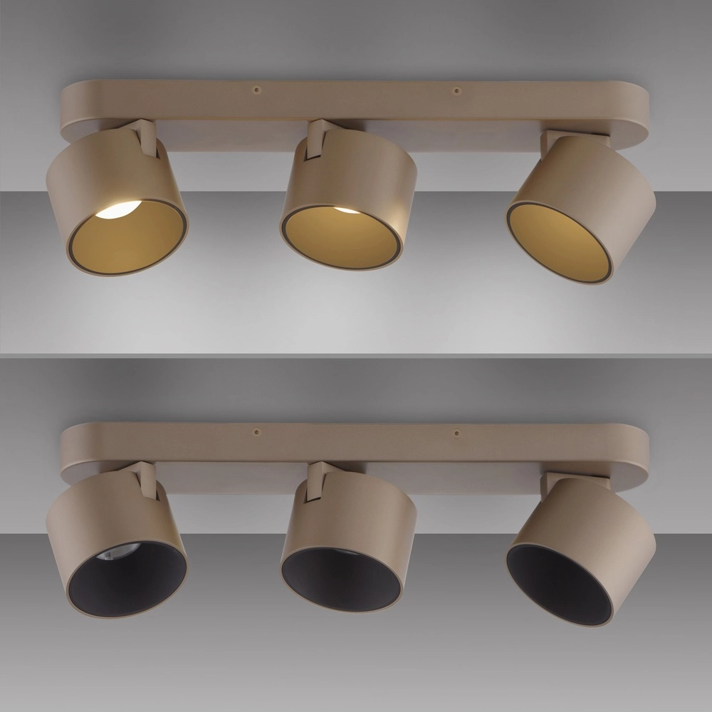 3L Led surface-mounted spotlight Pure Cup Bronce Paul Neuhaus 4012248395622