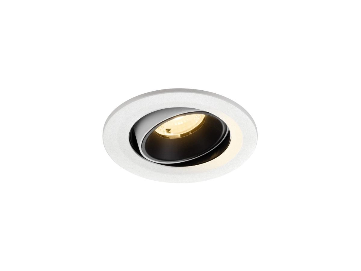 Recessed spotlight Numinos Move S white/black 3000K - 40deg