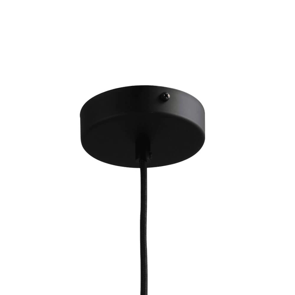 Hanging lamp Ø 25cm Bella 2 Black with gold glass Masterlight 8718121334301