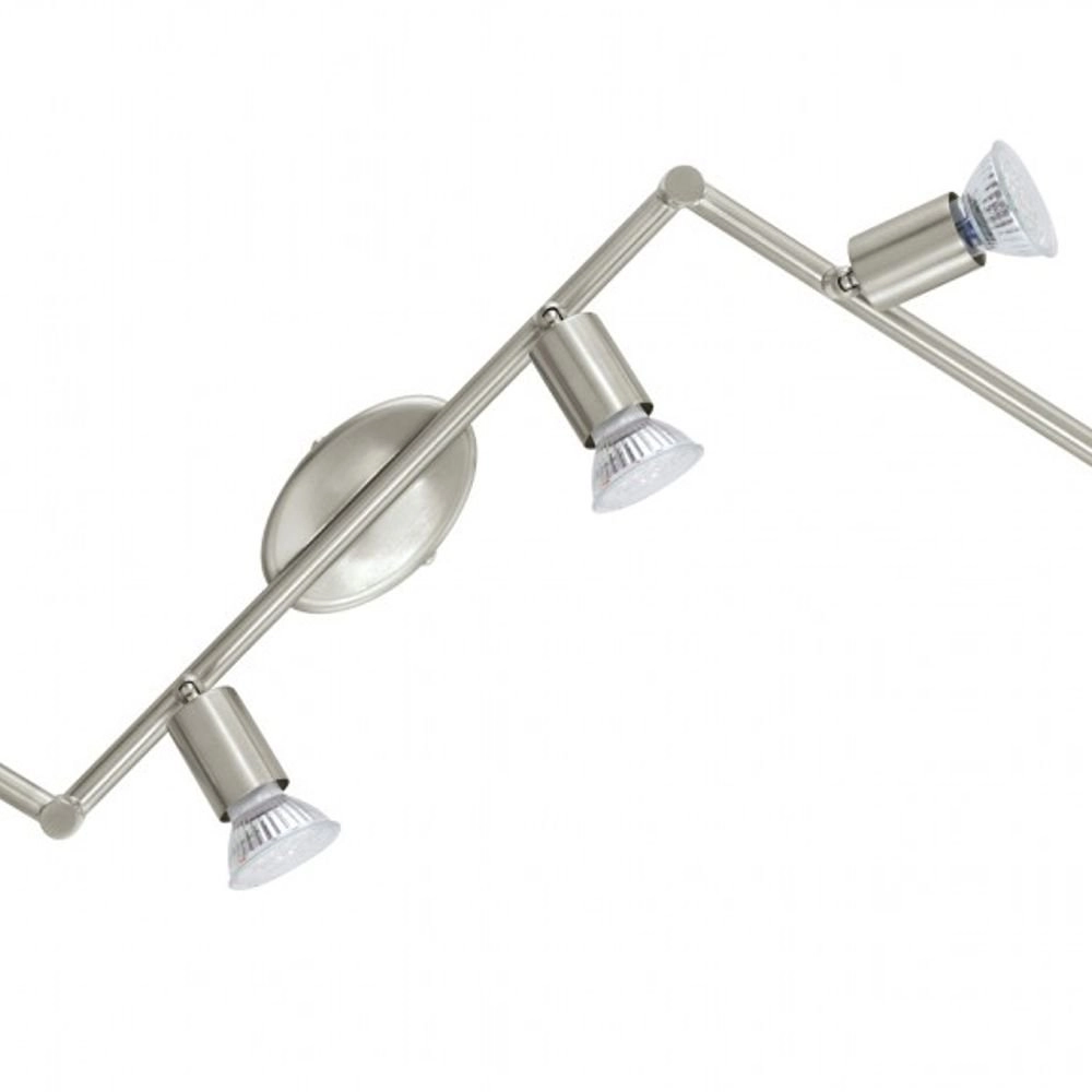 Led ceiling spot Buzz Stainless steel 6-lights Eglo 9002759925994