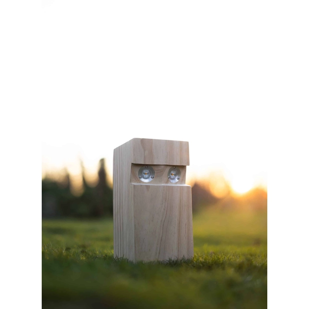 Wooden path lighting Pallina Oak - 20cm - 2700K Timberlab 8716803513914