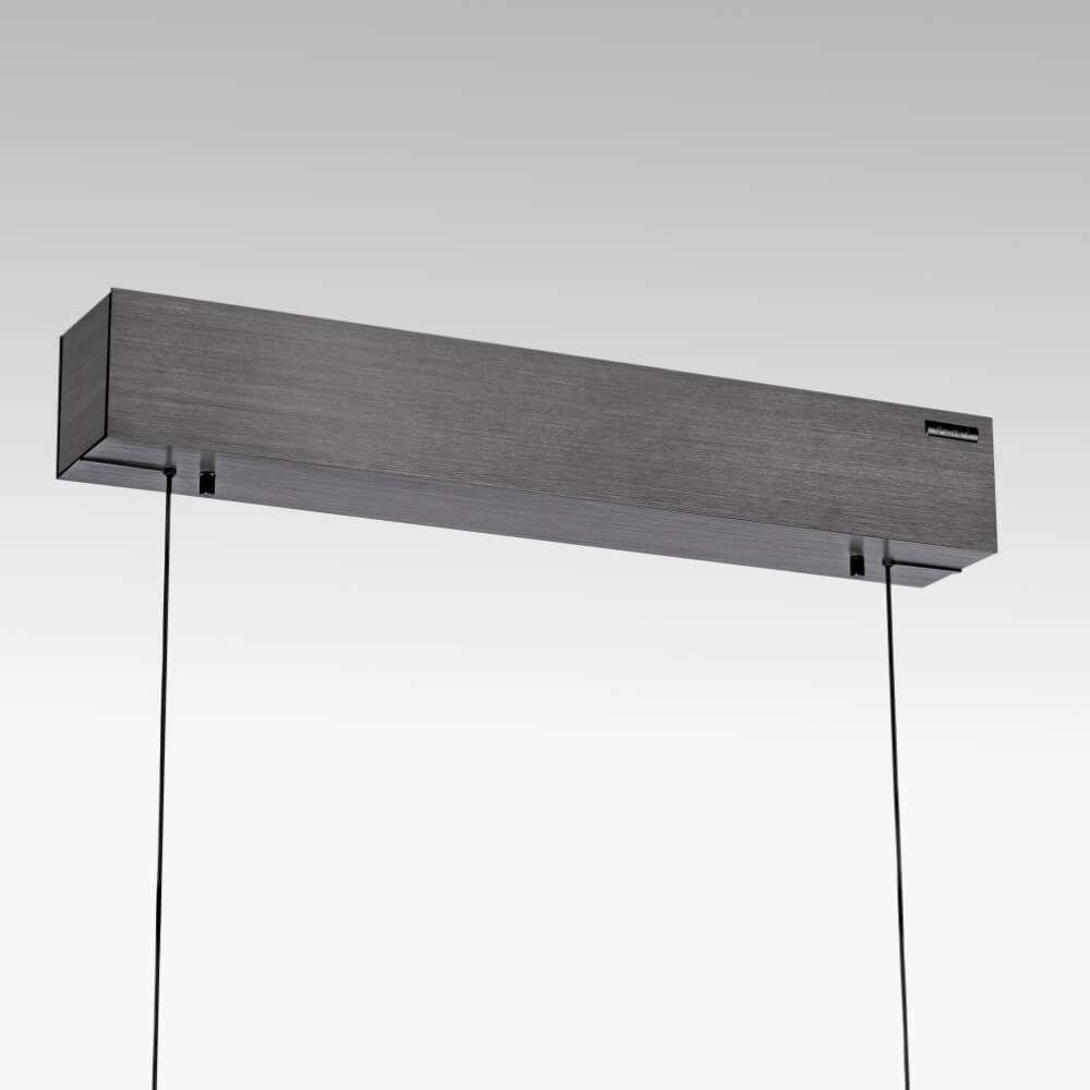 Unique hanging lamp Pure E-Popup 18-light gray Paul Neuhaus 4012248384411