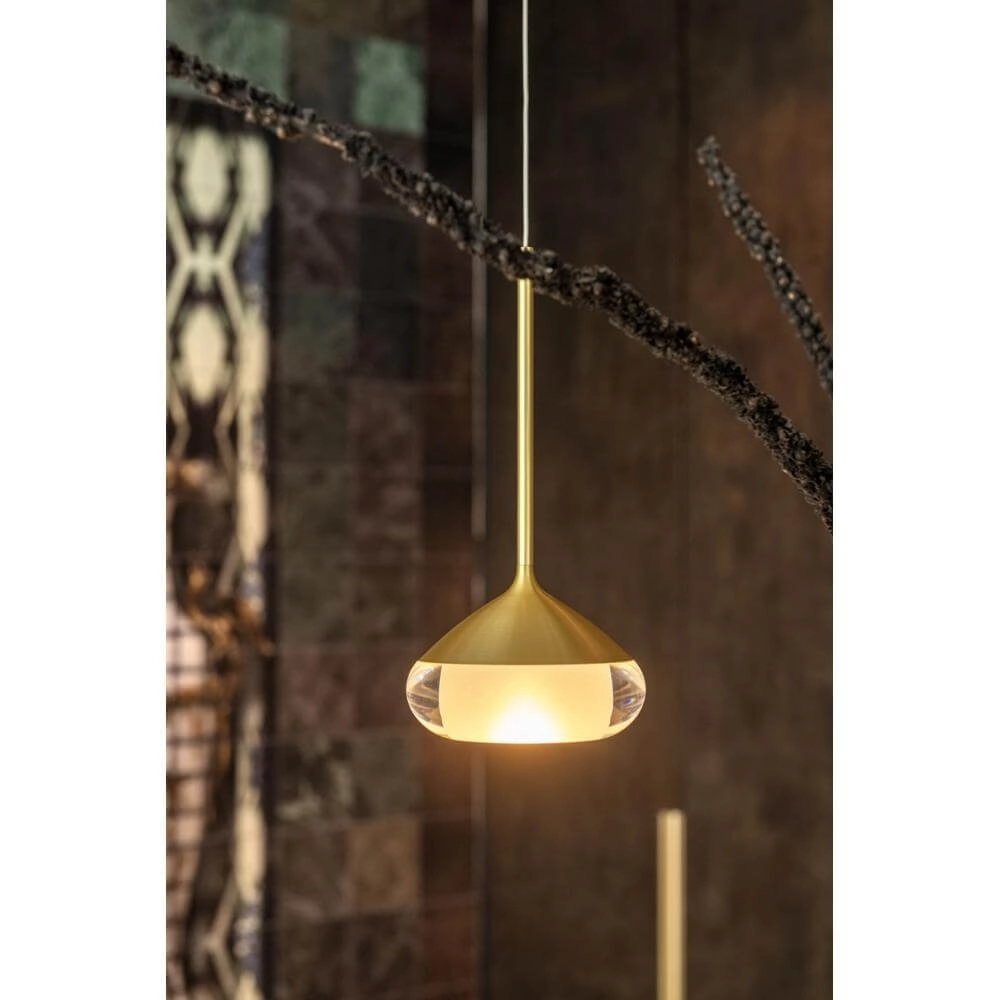 Design pendant lamp Phoenix gold Ø 11.6cm Artdelight 8720701101098