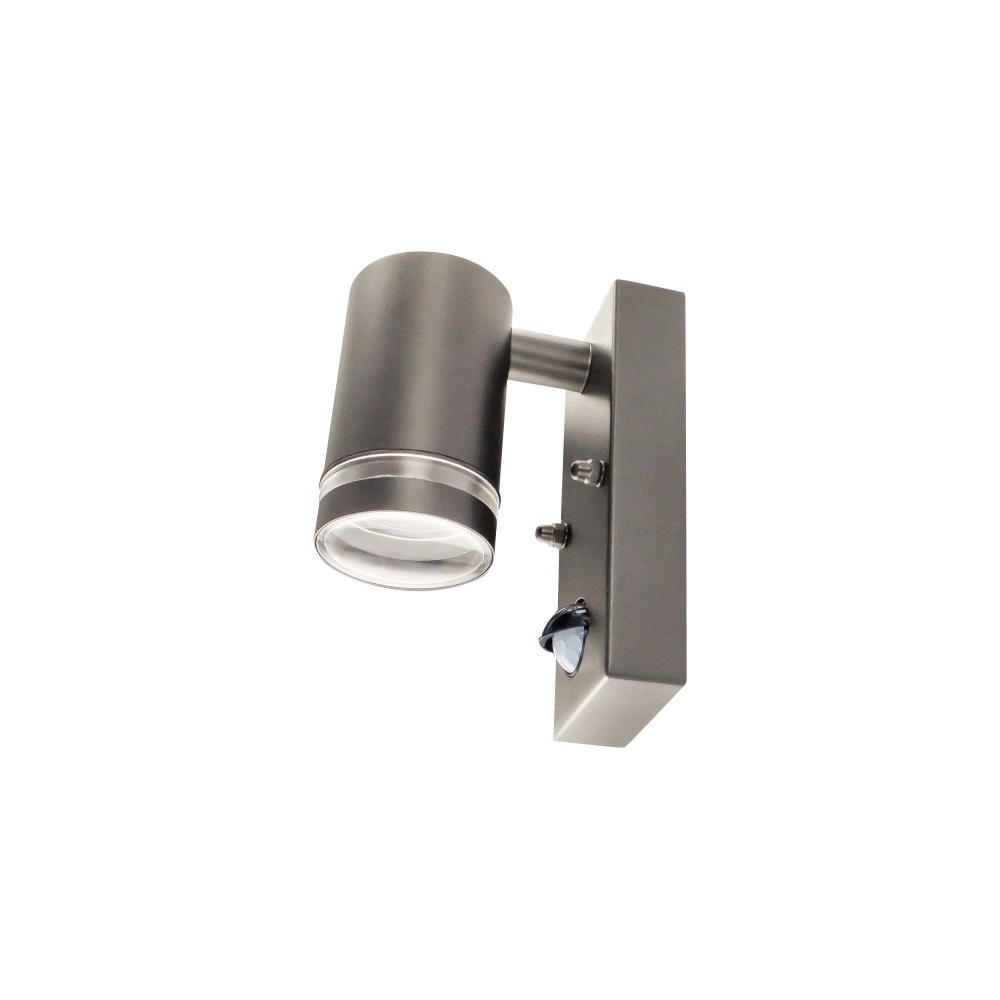 Wall spotlight with sensor Opden Anthracite - 1x GU10 Lyora 5055788294825