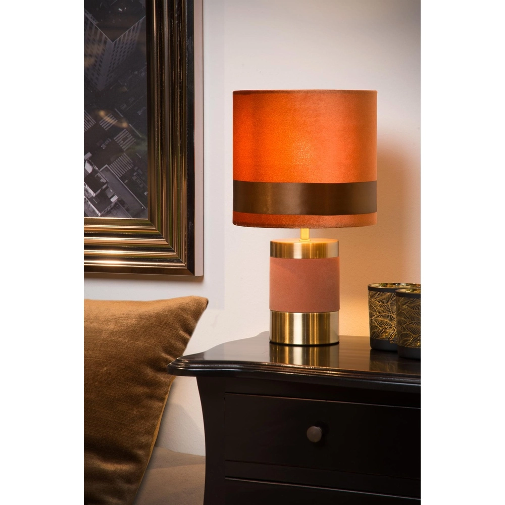 Design table lamp Extravaganza Frizzle Brown Lucide 5411212105271