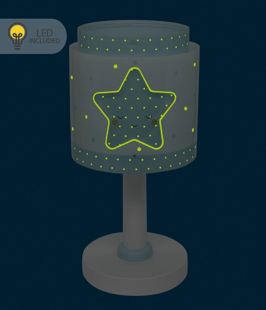 Table lamp Baby Dreams blue glow in the dark Dalber 8420406002613