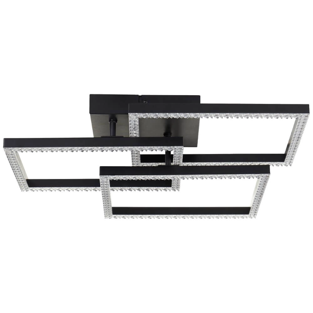 Black ceiling lamp Ranni 3900lm Brilliant 4004353442148