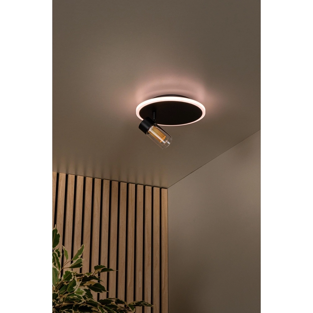 Sleek ceiling lamp Everina Ø 23cm Lucide 5411212011039