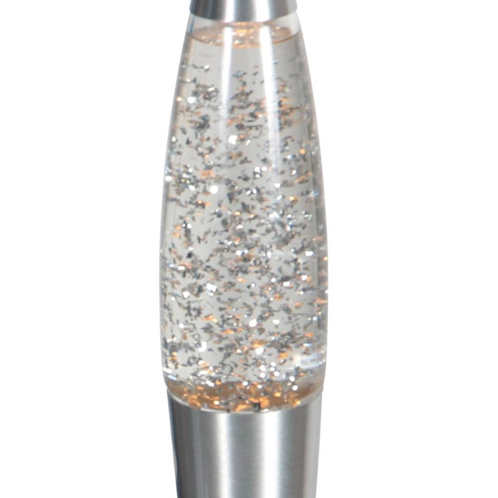 Lava lamp Volcan silver grey Steinhauer 8712746177640