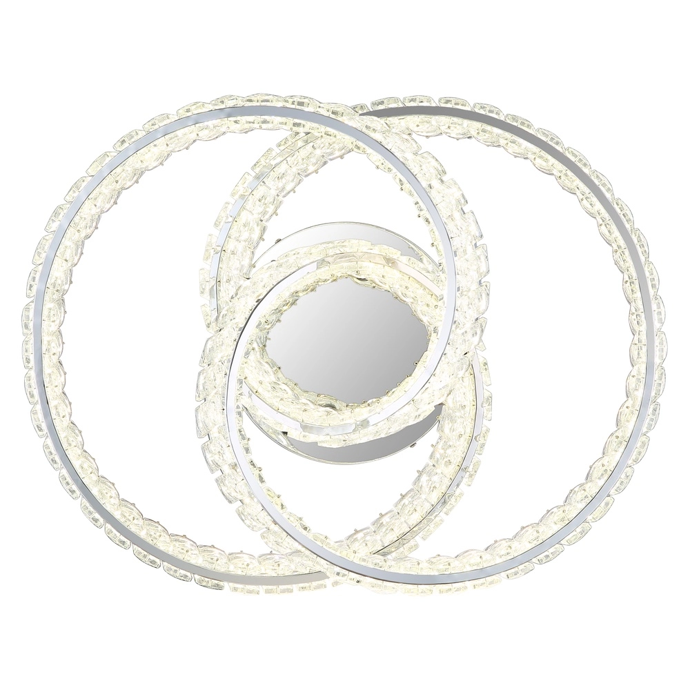 Ceiling lamp curl Mucky chrome Globo 9007371531530