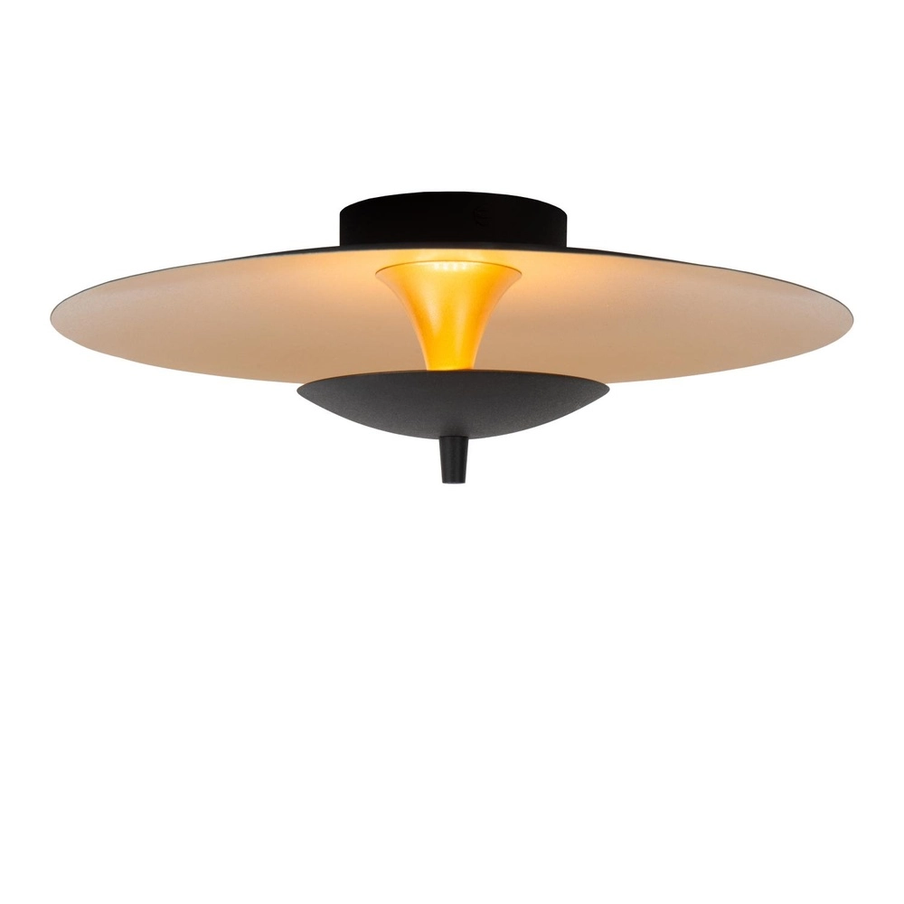 Design ceiling lamp Vulcan gold with black Lucide 5411212303448