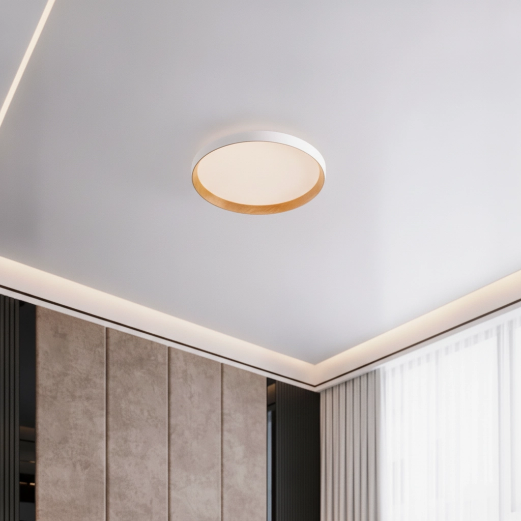 Ceiling light Vomos white Ø 40cm