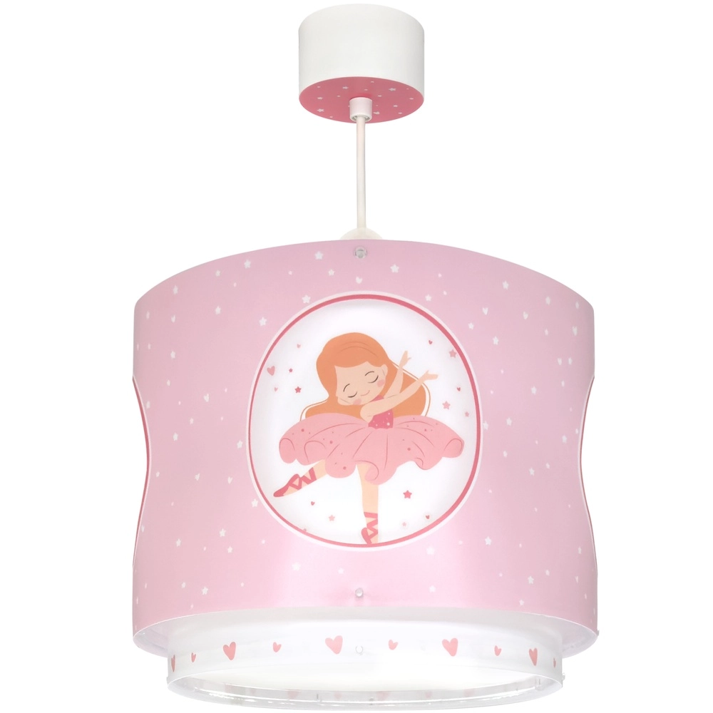 Pendant lamp Princess Dance Pink glow in the dark