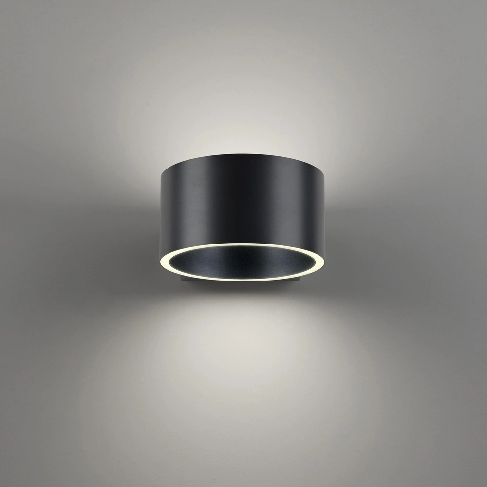 Rechargeable wall lamp Pure Akku Clipse Mystic grey Paul Neuhaus 4012248391754