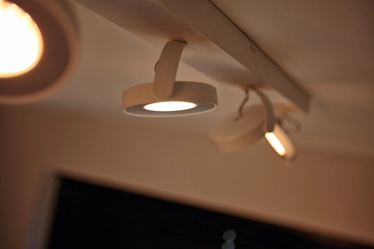 spotlight Clockwork 4-light white Philips 8718696154526