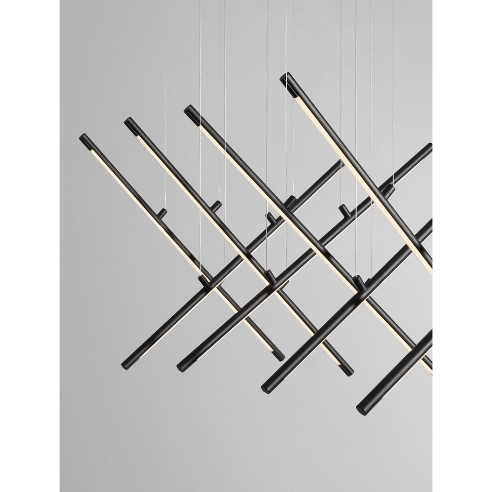 Design pendant lamp Elettra black Lyora 5212017446084
