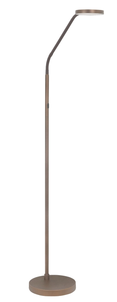 Led reading lamp Malaga chocolate