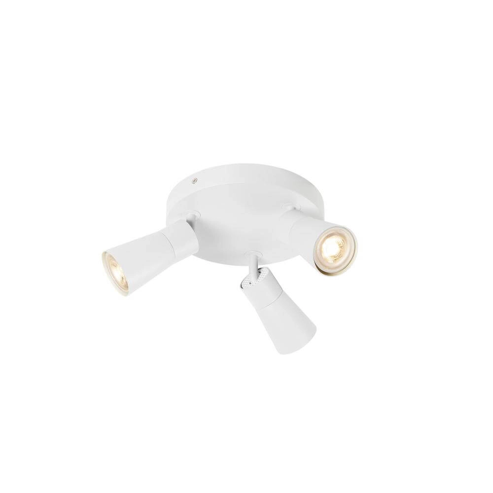 Round spotlight Puri 2.0 Cone white 3-lights