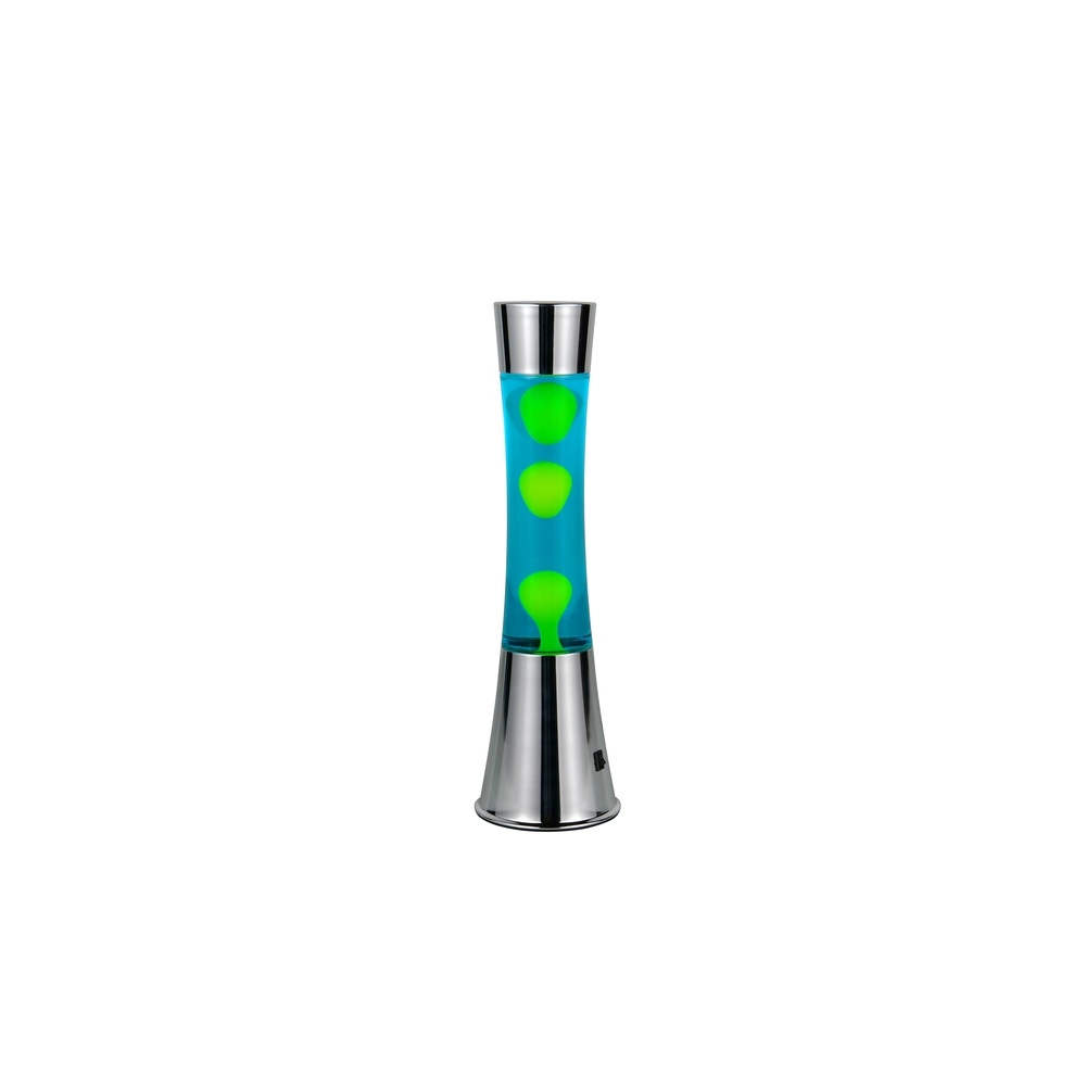 Lava lamp Etna Silver with green Trio 4017807668483