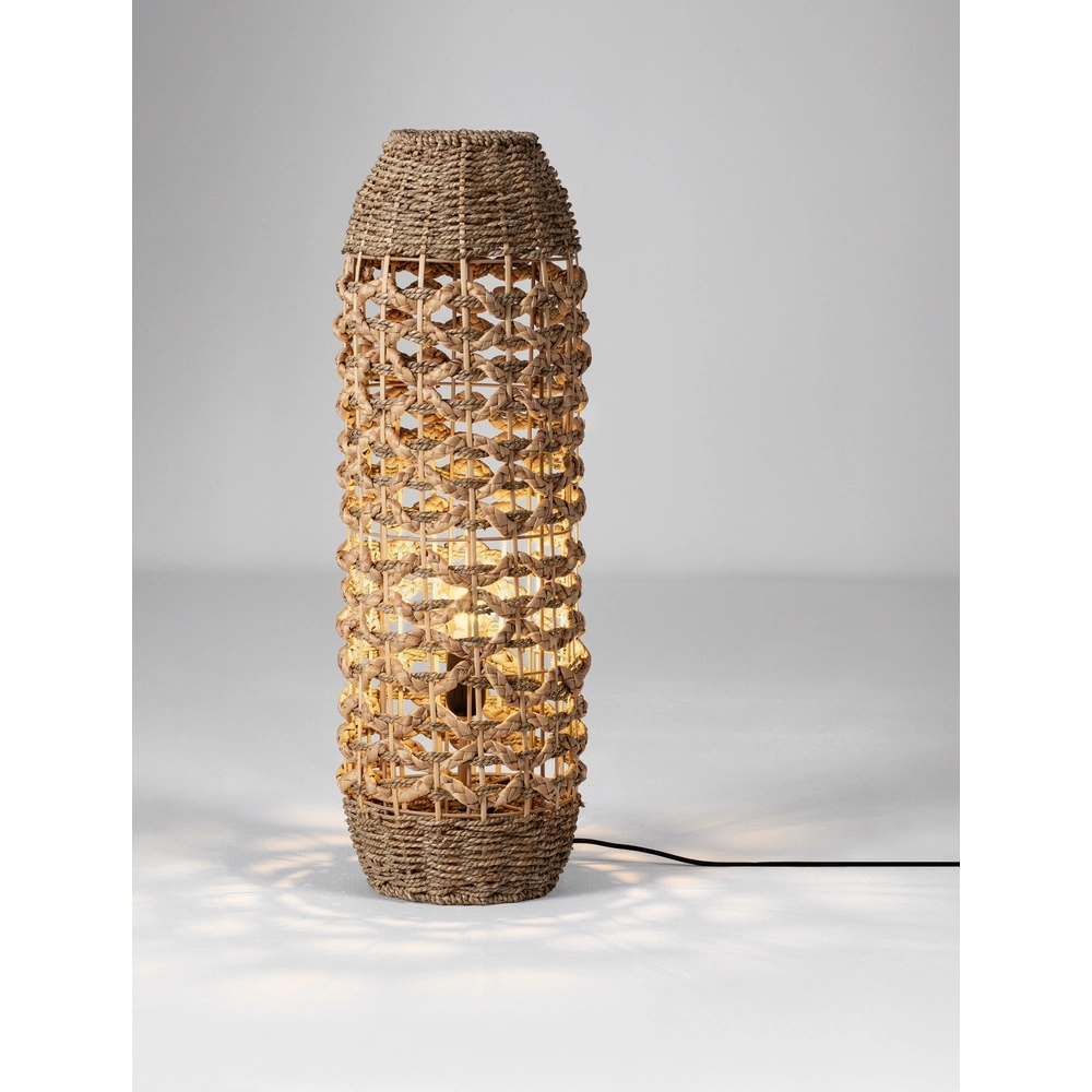 Floor lamp Elma brown Ø 23cm