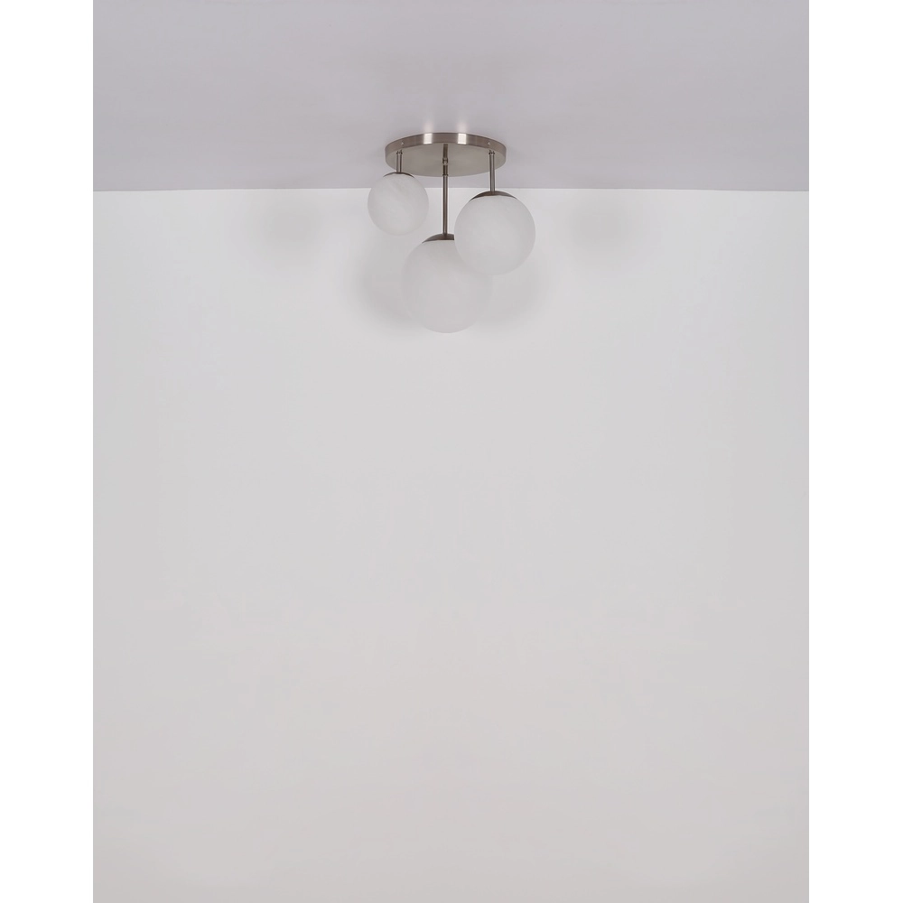 Ceiling lamp Kop nickel Globo 9007371519996