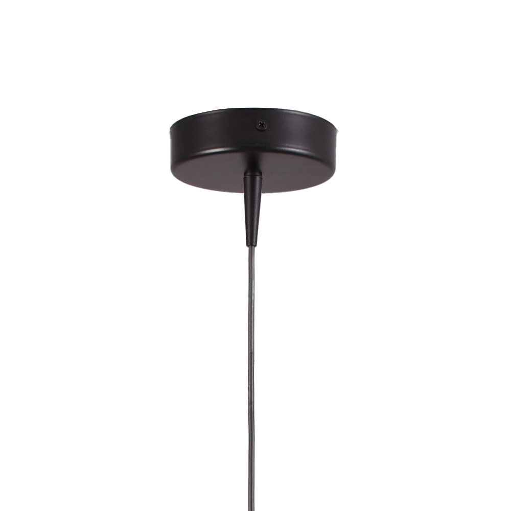 Pendant lamp Scala Ø 25cm black with nickel Masterlight 8718121325842