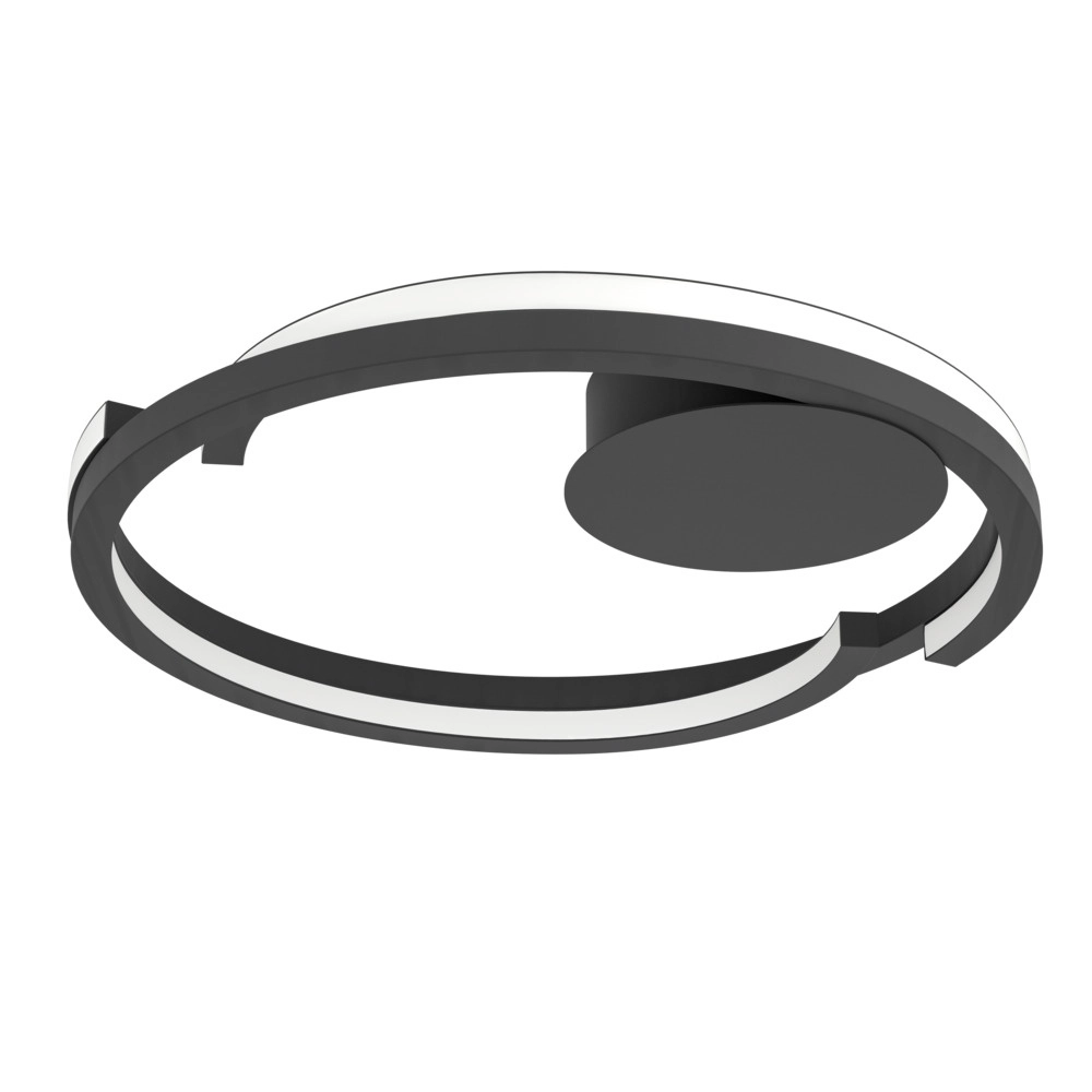 Ceiling lamp Mezzomonte black