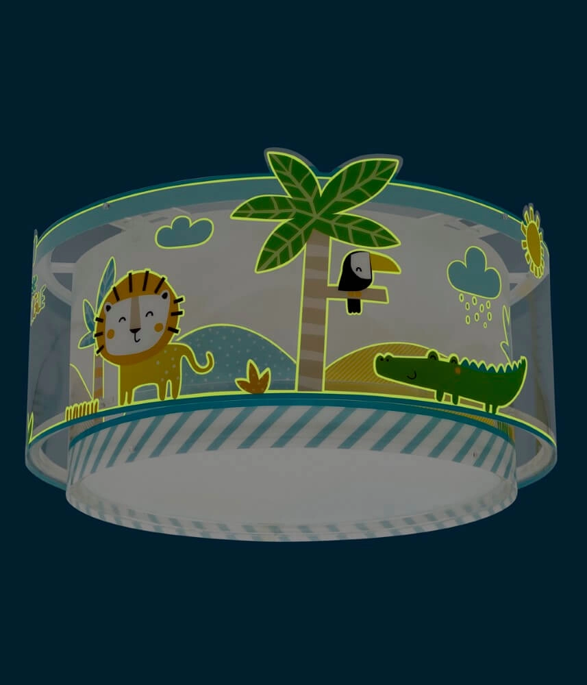 Children's ceiling lamp Little Jungle Dalber 8420406003344