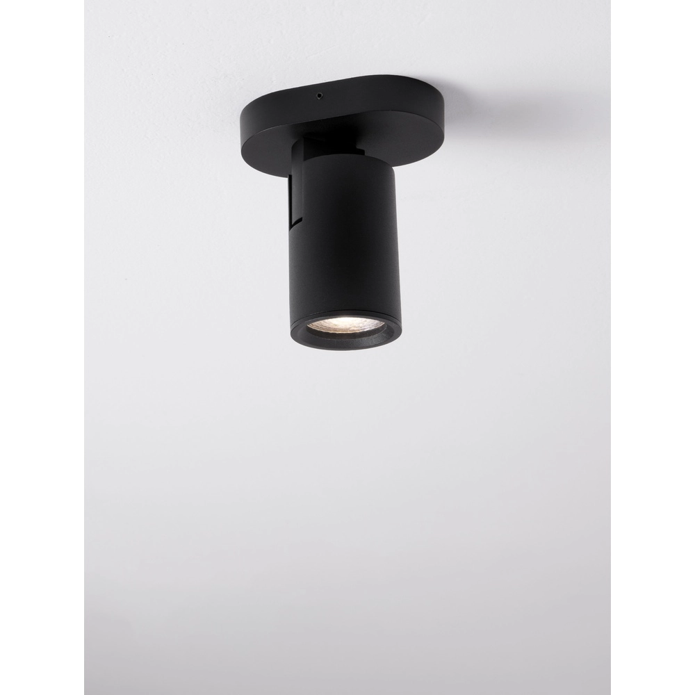Ceiling spotlight Esto Single Black Lyora 5212017453419