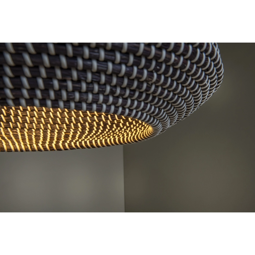 Seagrass pendant lamp Maduka Ø 47cm - black Premium by Lucide 5411212106056