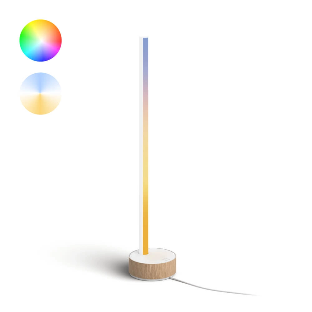 Smart table lamp Hue Signe - White and color