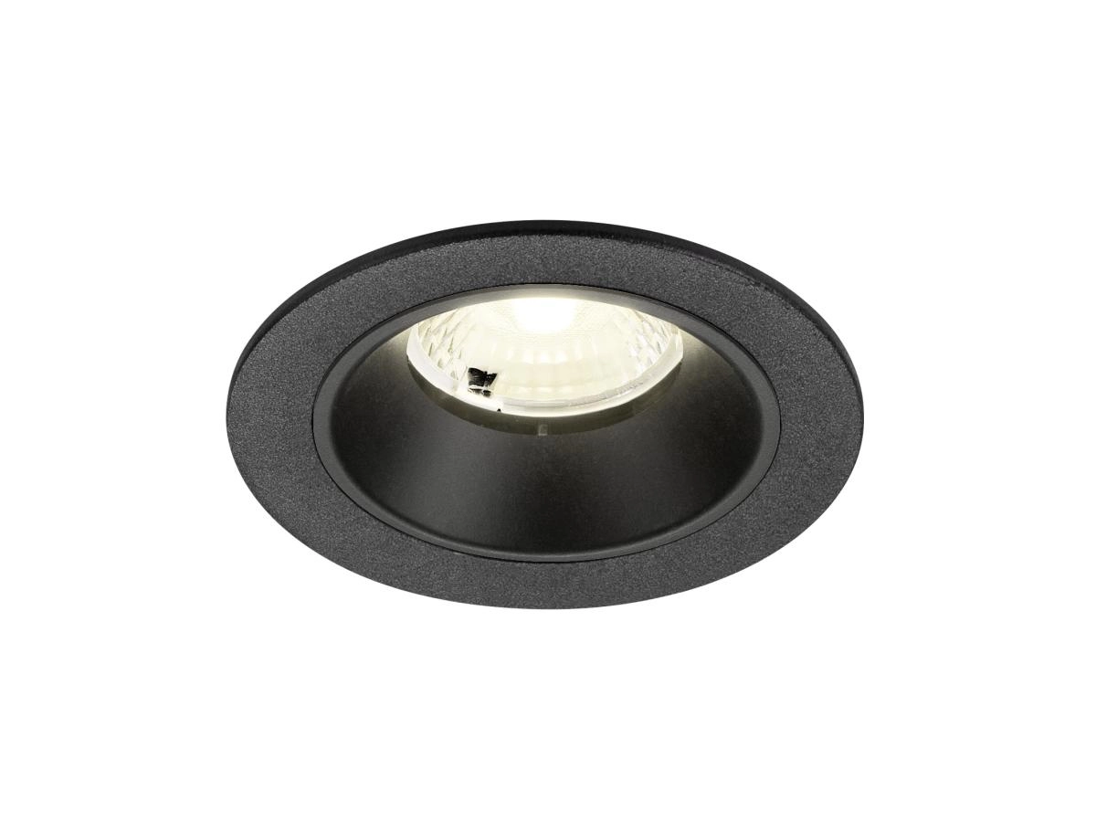Recessed spotlight Numinos S black 4000K - 40deg