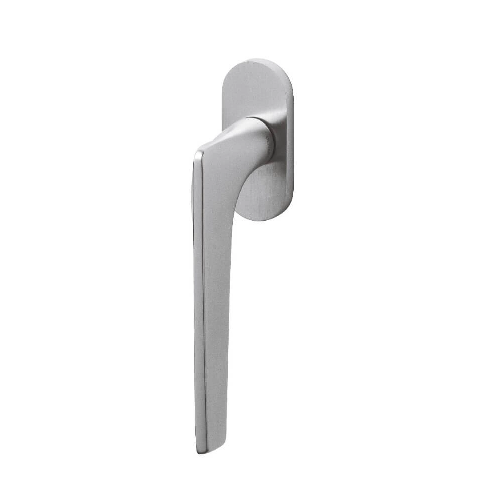 Design window handle Twist chrome matt