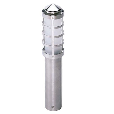 Stainless steel standing outdoor lamp Lattice 51cm